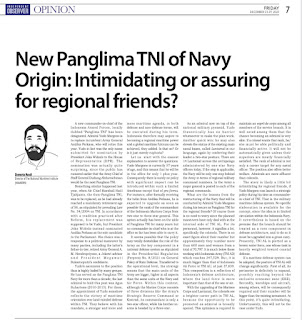 New Panglima TNI of Navy Origin Intimidating or assuring for regional friends
